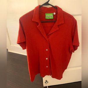 Big Bud Press Waffle Button up Size S